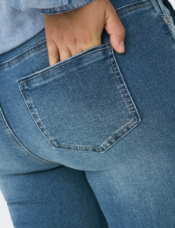 Blugi Only Carmakoma, albastru