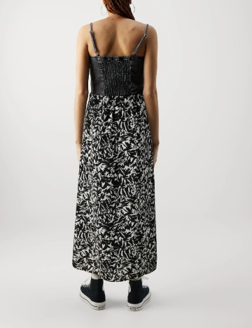 Fusta Only, negru/alb