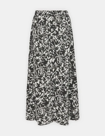 Fusta Only, negru/alb