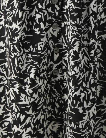 Fusta Only, negru/alb