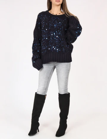 Pulover C&A, bleumarin Albastru