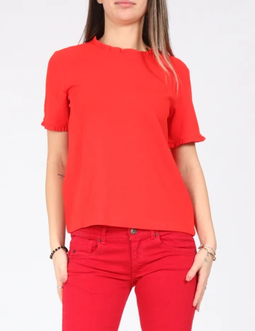 Bluza Jacqueline de Yong, portocaliu Portocaliu