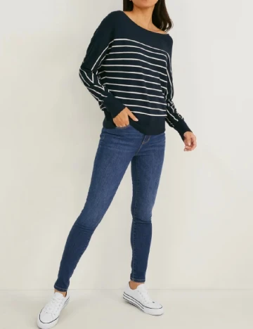 Blugi C&A, bleumarin Albastru