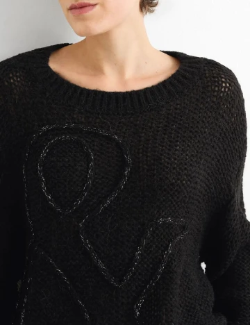 Pulover C&A, negru Negru