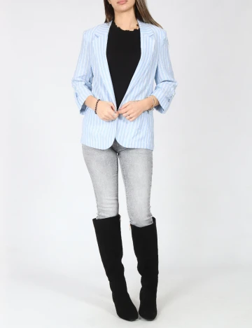 Blazer Only, bleu/alb