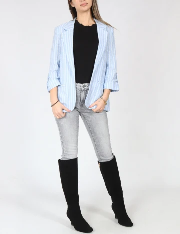 Blazer Only, bleu/alb