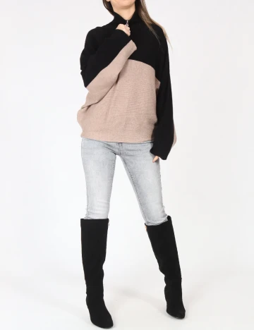 Bluza C&A, maro/negru