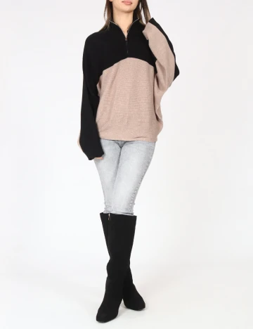 Bluza C&A, maro/negru