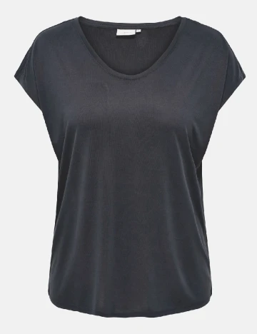 Tricou Only Carmakoma, gri inchis