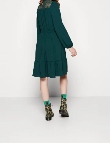 Rochie medie Only, verde Verde