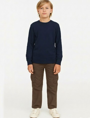 
						Pantaloni Zara, maro