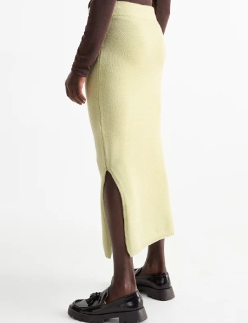 Fusta C&A, verde deschis