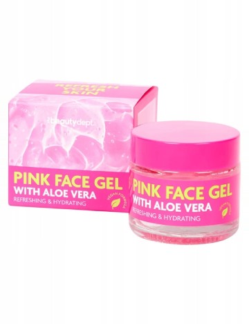 
						Gel de față cu aloe vera, 50 ml !Solid, roz