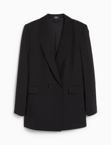 Sacou C&A Plus Size, negru