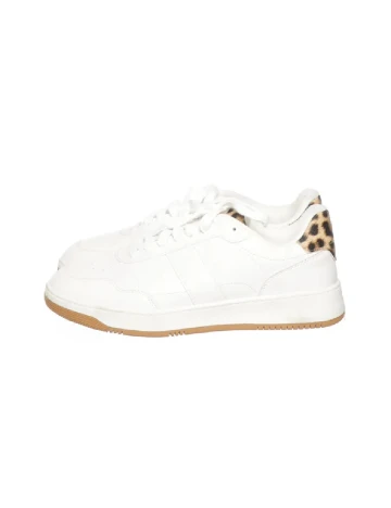 Adidasi C&A, alb/animal print Alb