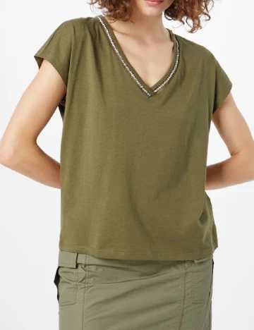 Tricou Only, verde Verde