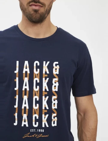 Tricou Jack&Jones, bleumarin