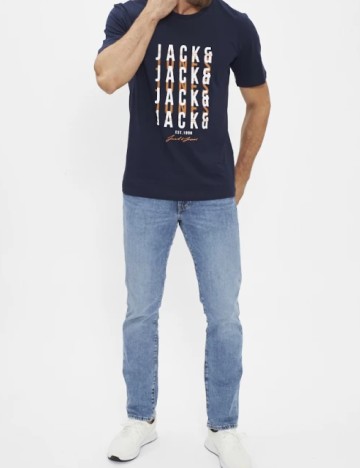 Tricou Jack&Jones, bleumarin