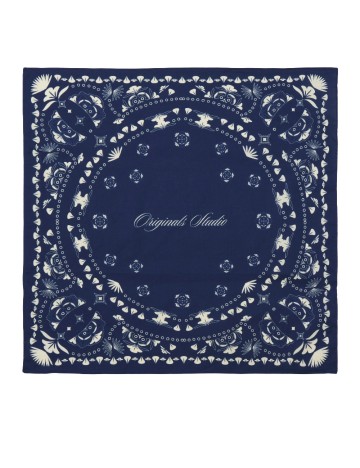 Esarfa Jack&Jones, albastru