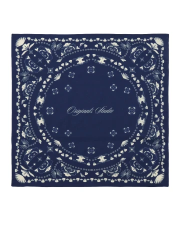 Esarfa Jack&Jones, albastru