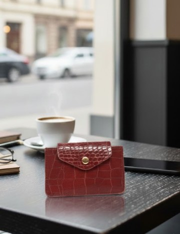 
						Mini portofel Trendz, visiniu