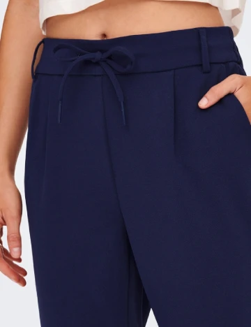 Pantaloni Only, bleumarin Albastru