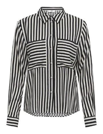 Camasa Jacqueline de Yong, alb/negru