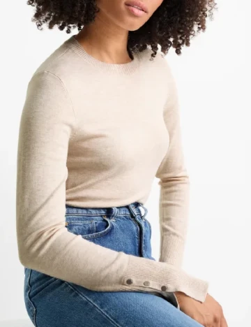 Bluza C&A, crem Crem