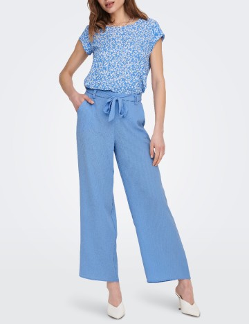 
						Pantaloni Only, albastru