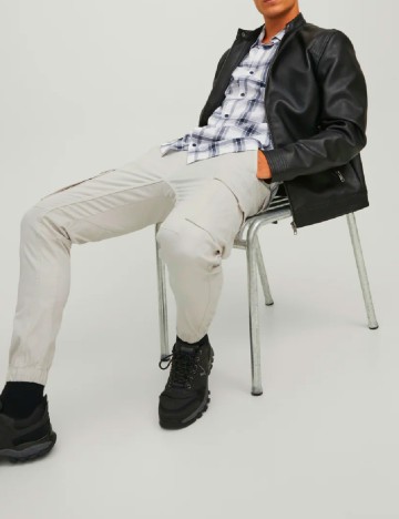 Pantaloni Jack&Jones, bej