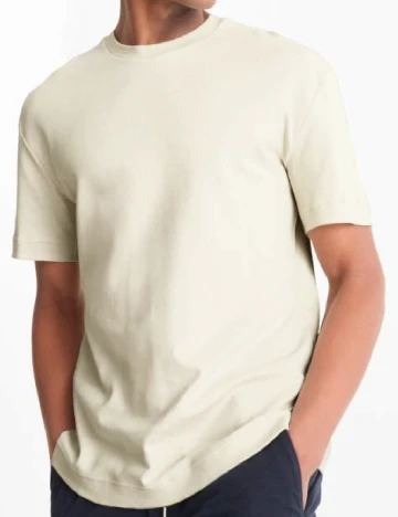 Tricou C&A, bej