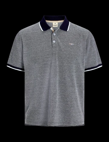 Tricou Jack&Jones, bleumarin/alb