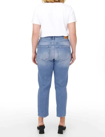 Blugi Only Carmakoma, albastru