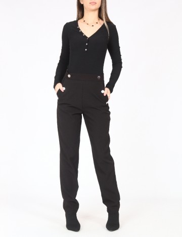 
						Pantaloni C&A, negru