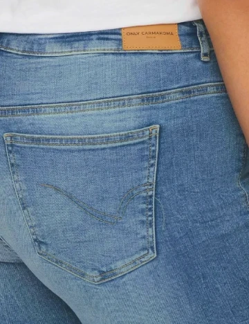 Blugi Only Carmakoma, albastru