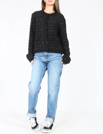 Cardigan C&A, negru