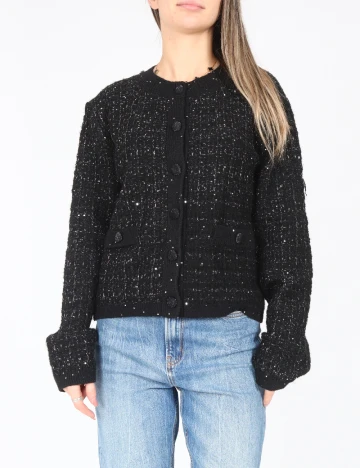 Cardigan C&A, negru
