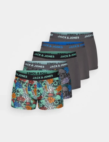 Set Boxeri 5 perechi Jack&Jones, mix culori Mix culori