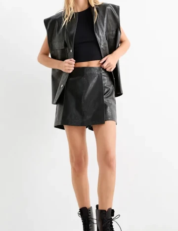 Fusta pantalon C&A, negru