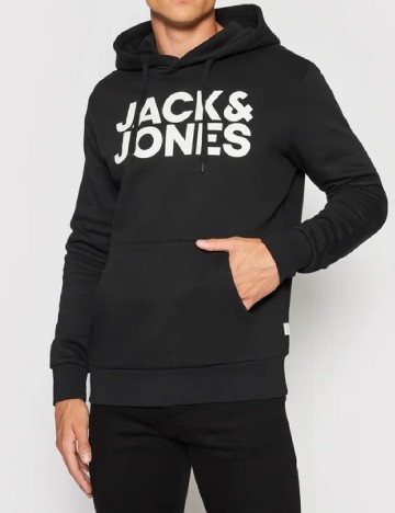 Set Hanorace 2 bucati Jack&Jones, negru/bleumarin