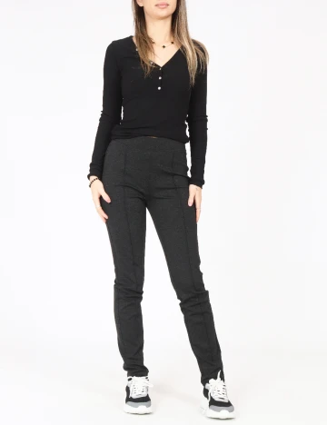 Pantaloni C&A, gri inchis