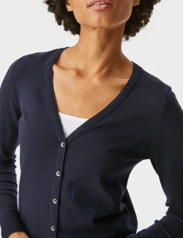 Cardigan C&A, bleumarin