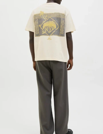 Tricou Jack&Jones, crem