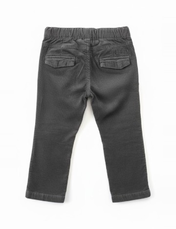 Pantaloni Zara, gri petrol