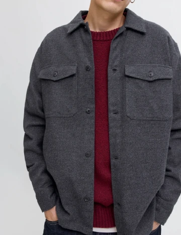 Jacheta Jack&Jones, gri inchis