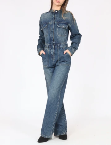 Salopeta C&A, albastru