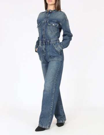 Salopeta C&A, albastru