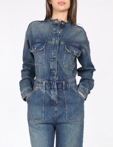 Salopeta C&A, albastru