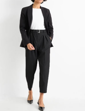 
						Pantaloni C&A, negru