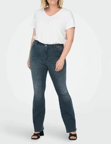 Blugi Only Carmakoma, albastru